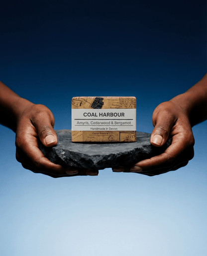 Amyris, Cedarwood & Bergamot Hair and Body Bar 100g - Coal Harbour