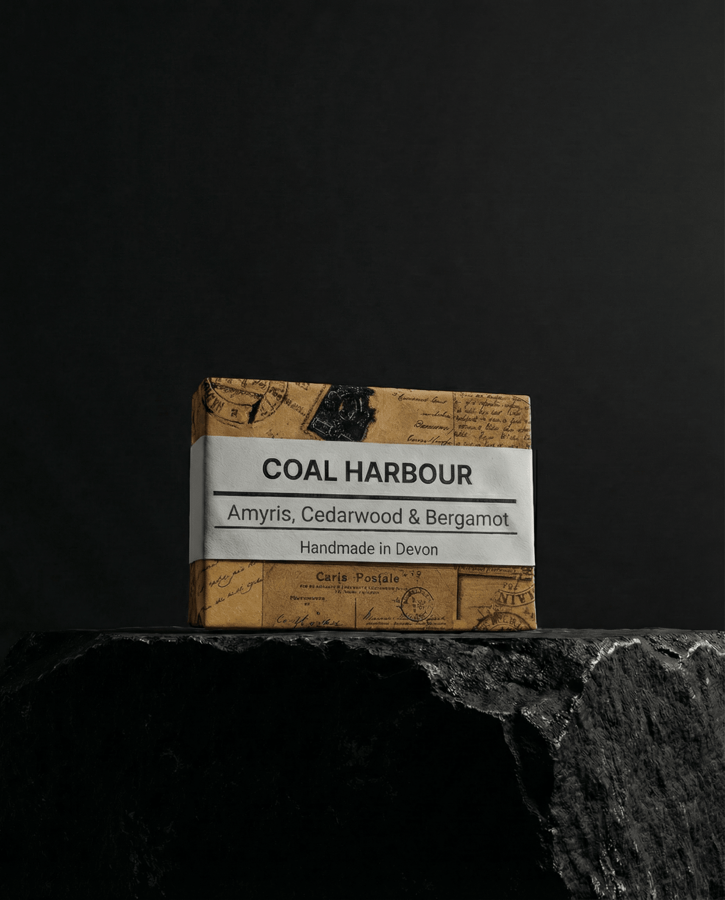 Amyris, Cedarwood & Bergamot Hair and Body Bar 100g - Coal Harbour