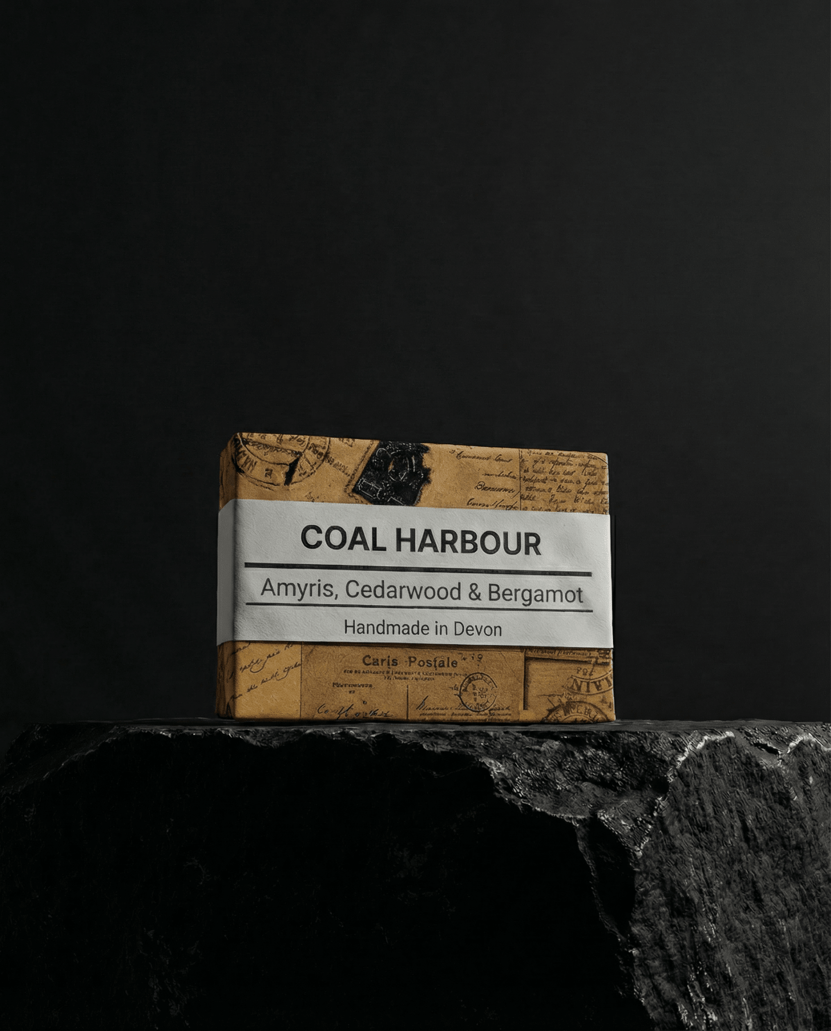 Amyris, Cedarwood & Bergamot Hair and Body Bar 100g - Coal Harbour
