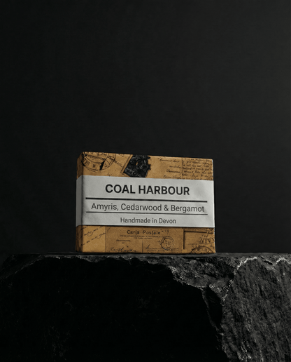 Amyris, Cedarwood & Bergamot Hair and Body Bar 100g - Coal Harbour