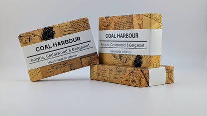 Amyris, Cedarwood & Bergamot Hair and Body Bar 100g - Coal Harbour