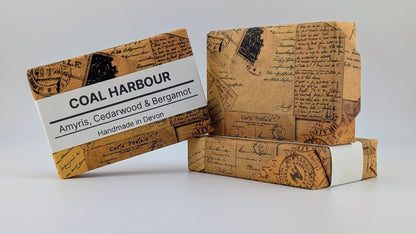Amyris, Cedarwood & Bergamot Hair and Body Bar 100g - Coal Harbour