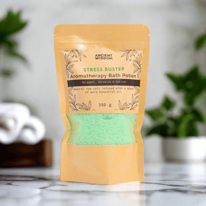 Aromatherapy Bath Potion - Stress Buster - Coal Harbour