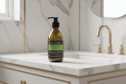 Aromatherapy Massage and Bath Oil - Muscle Ease with Lavender, Peppermint & Eucalyptus Essential Oils - Coal Harbour