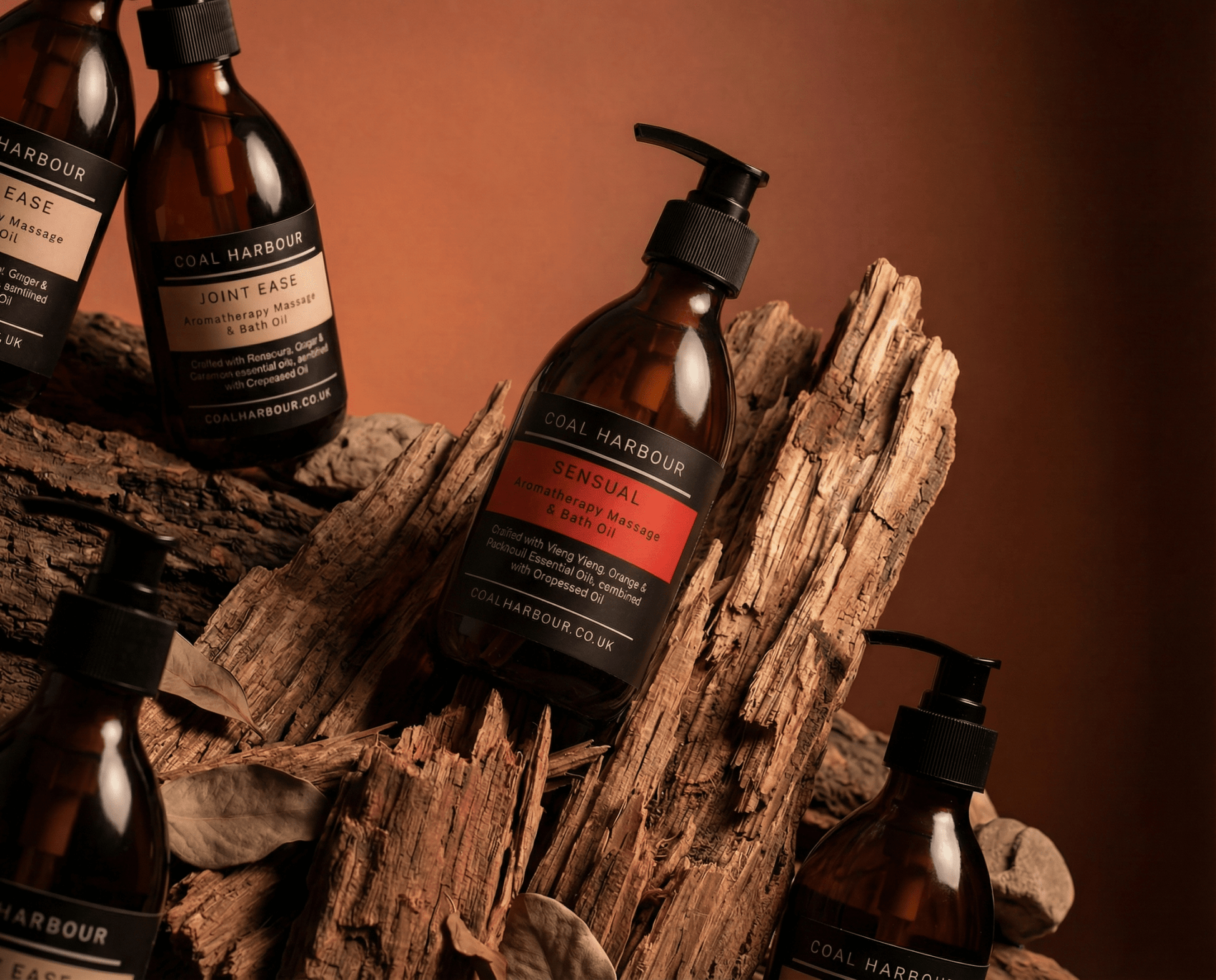 Aromatherapy Massage and Bath Oil - Sensual with Ylang Ylang, Orange & Patchouli Essential Oils - Coal Harbour