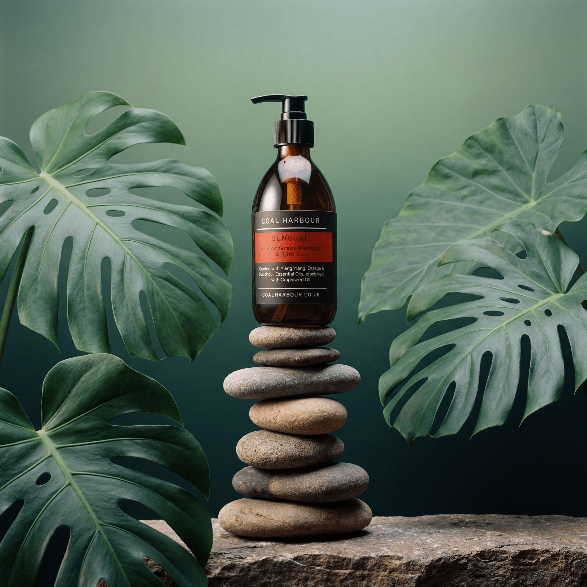 Aromatherapy Massage and Bath Oil - Sensual with Ylang Ylang, Orange & Patchouli Essential Oils - Coal Harbour