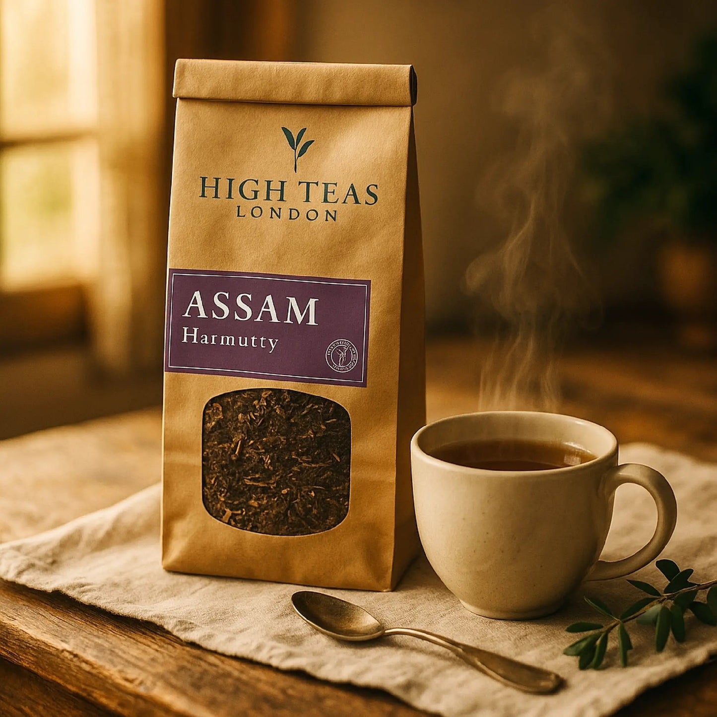 Assam Hunwal 2nd Flush TGFOP1 Loose Leaf Black Tea - Coal Harbour