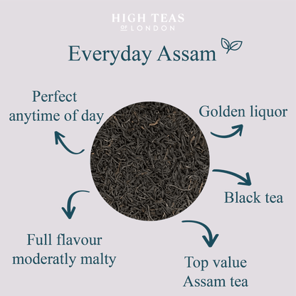 Assam Hunwal 2nd Flush TGFOP1 Loose Leaf Black Tea - Coal Harbour