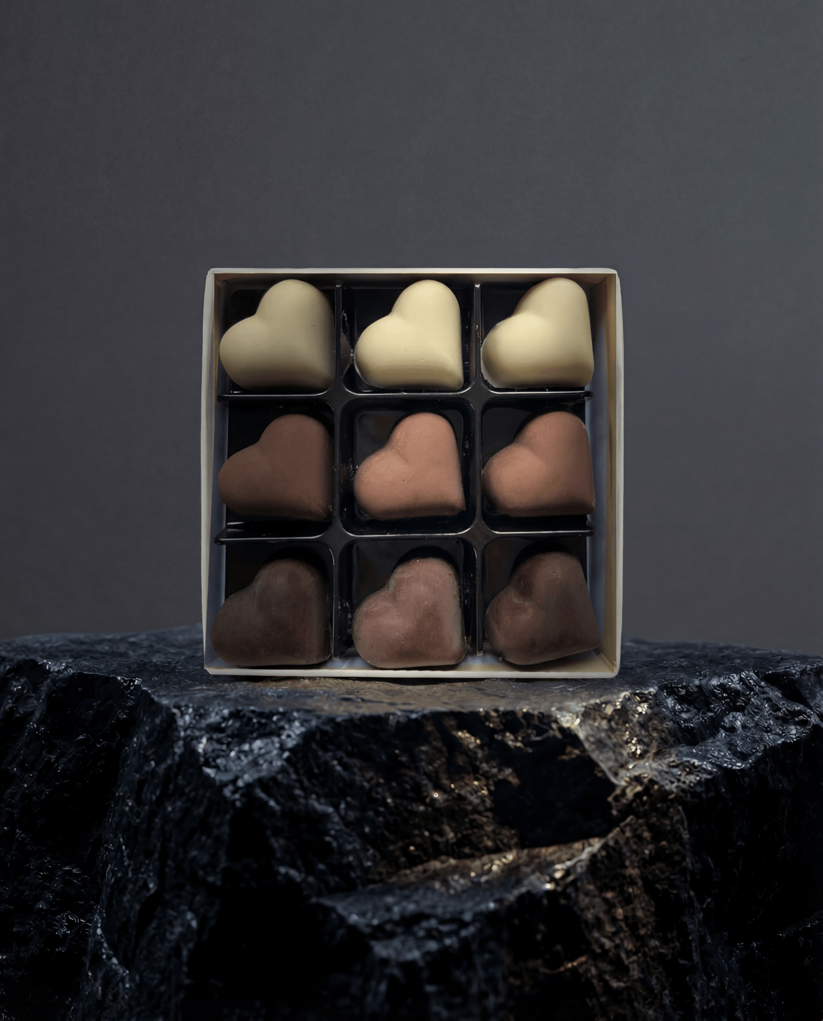 Assorted Chocolate Hearts - Coal Harbour
