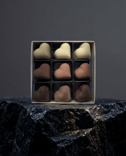 Assorted Chocolate Hearts - Coal Harbour