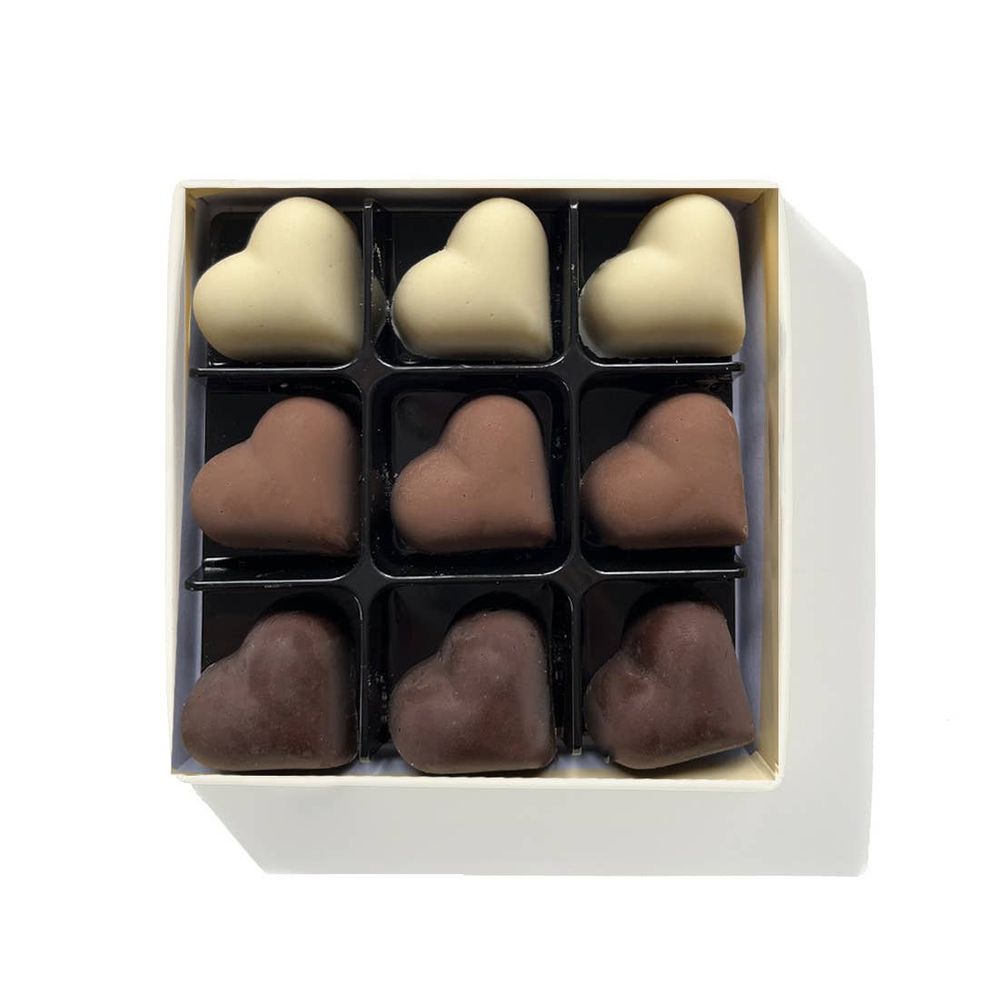 Assorted Chocolate Hearts - Coal Harbour