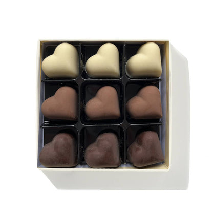 Assorted Chocolate Hearts - Coal Harbour