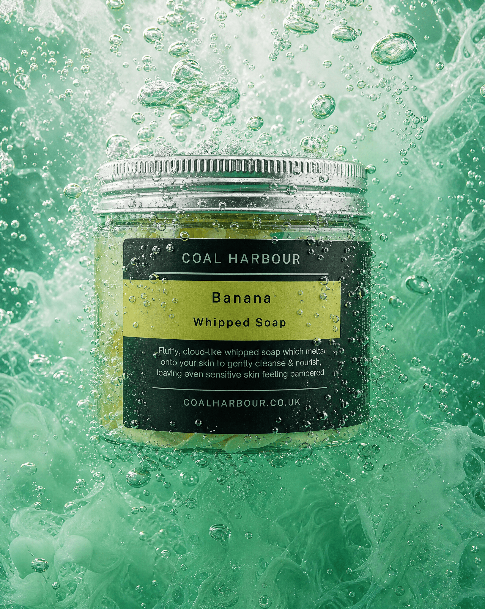 Banana Whipped Soap 120g - Coal Harbour