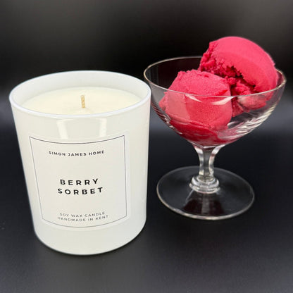 Berry Sorbet Candle - Handmade Soy Wax - Coal Harbour