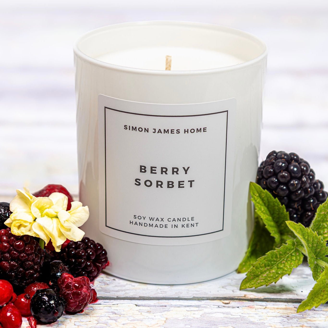 Berry Sorbet Handmade Soy Wax Candle - Coal Harbour