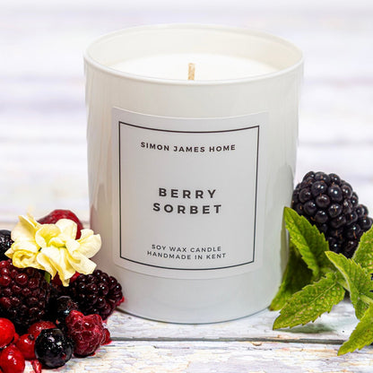 Berry Sorbet Handmade Soy Wax Candle - Coal Harbour