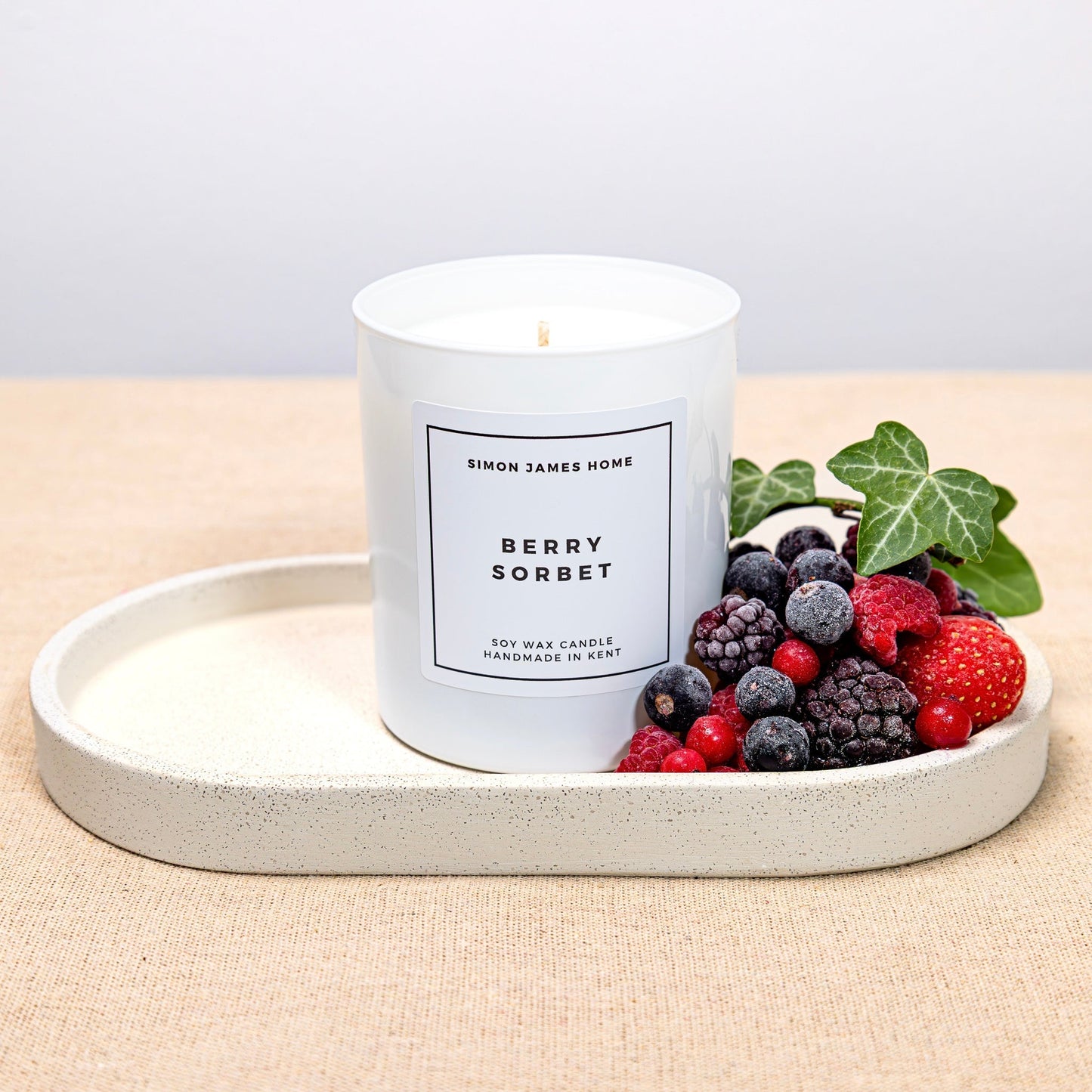 Berry Sorbet Handmade Soy Wax Candle - Coal Harbour
