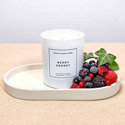 Berry Sorbet Handmade Soy Wax Candle - Coal Harbour