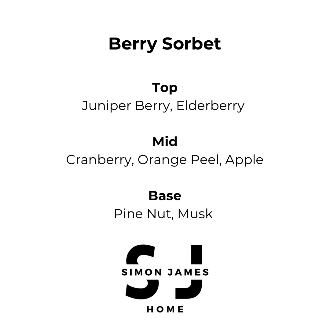 Berry Sorbet Handmade Soy Wax Candle - Coal Harbour