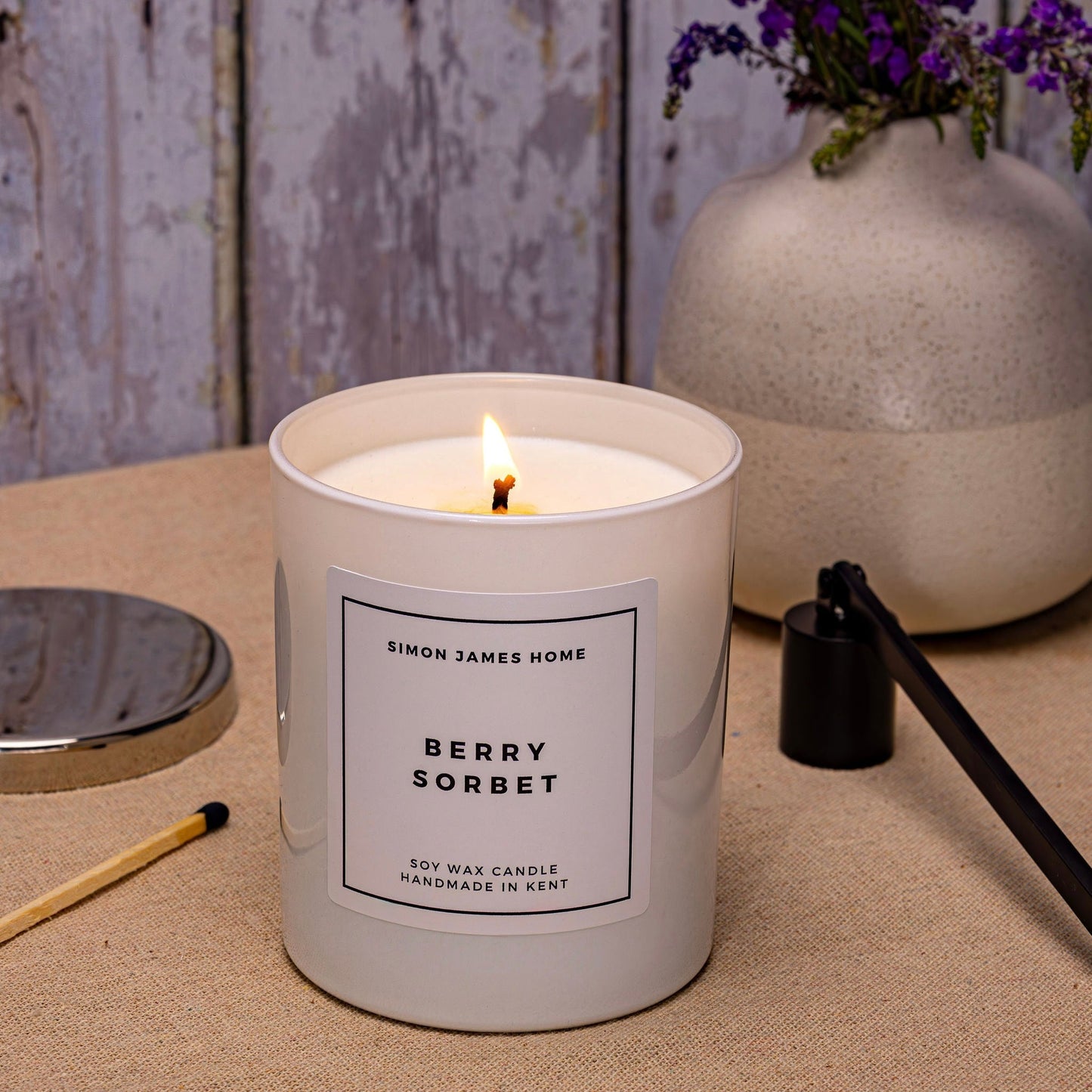 Berry Sorbet Handmade Soy Wax Candle - Coal Harbour