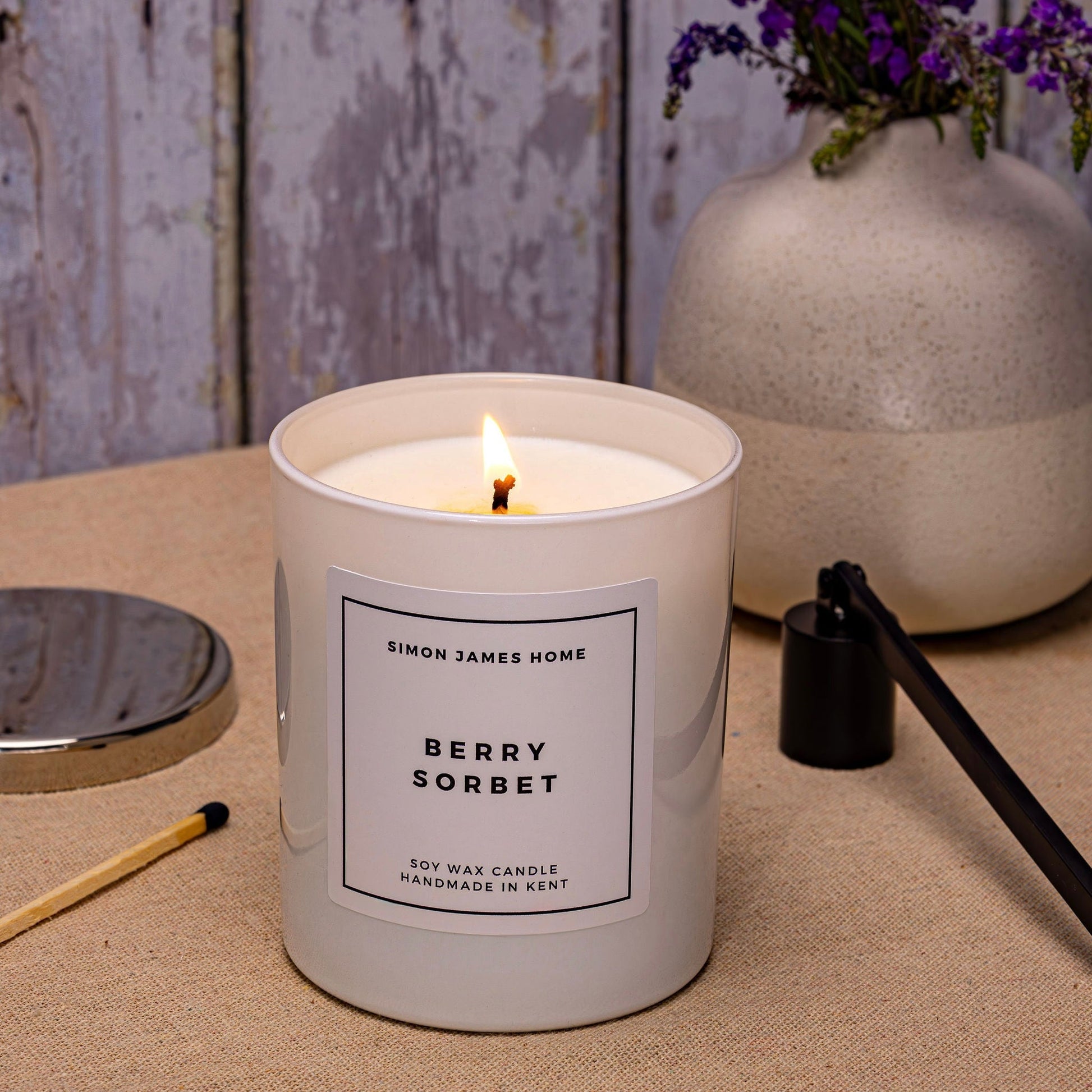 Berry Sorbet Handmade Soy Wax Candle - Coal Harbour