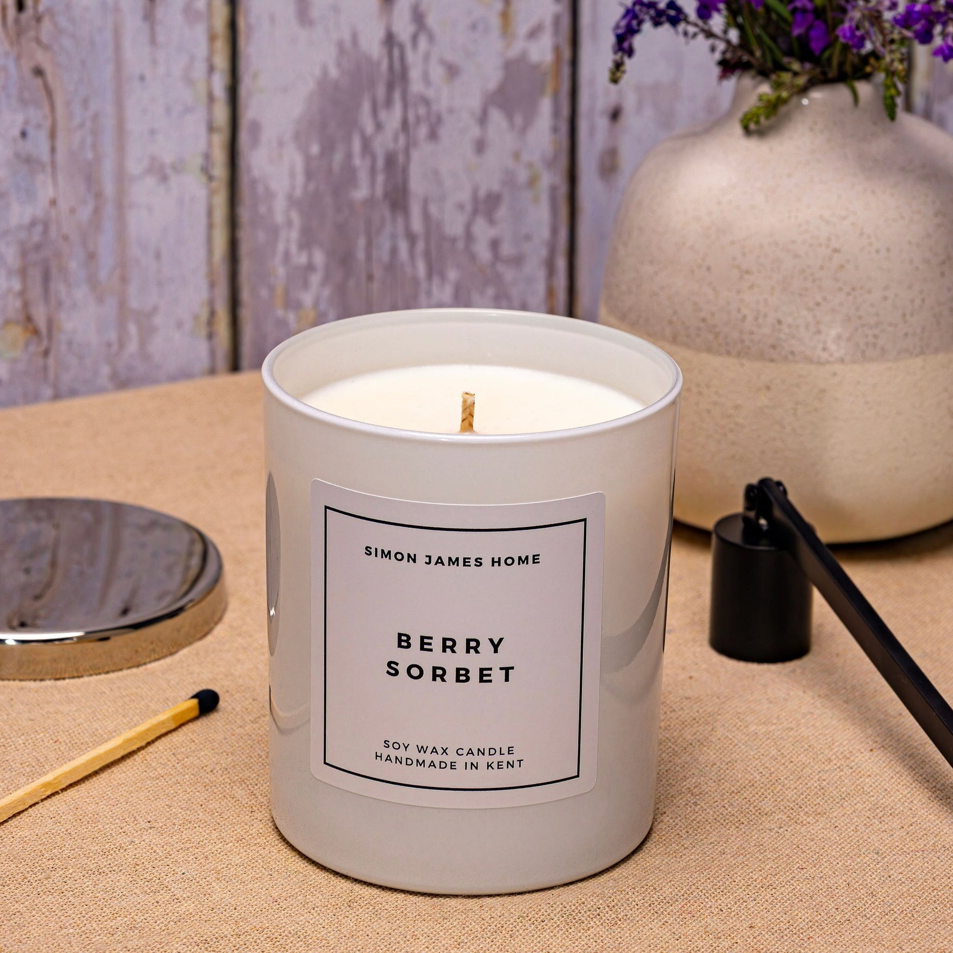Berry Sorbet Handmade Soy Wax Candle - Coal Harbour