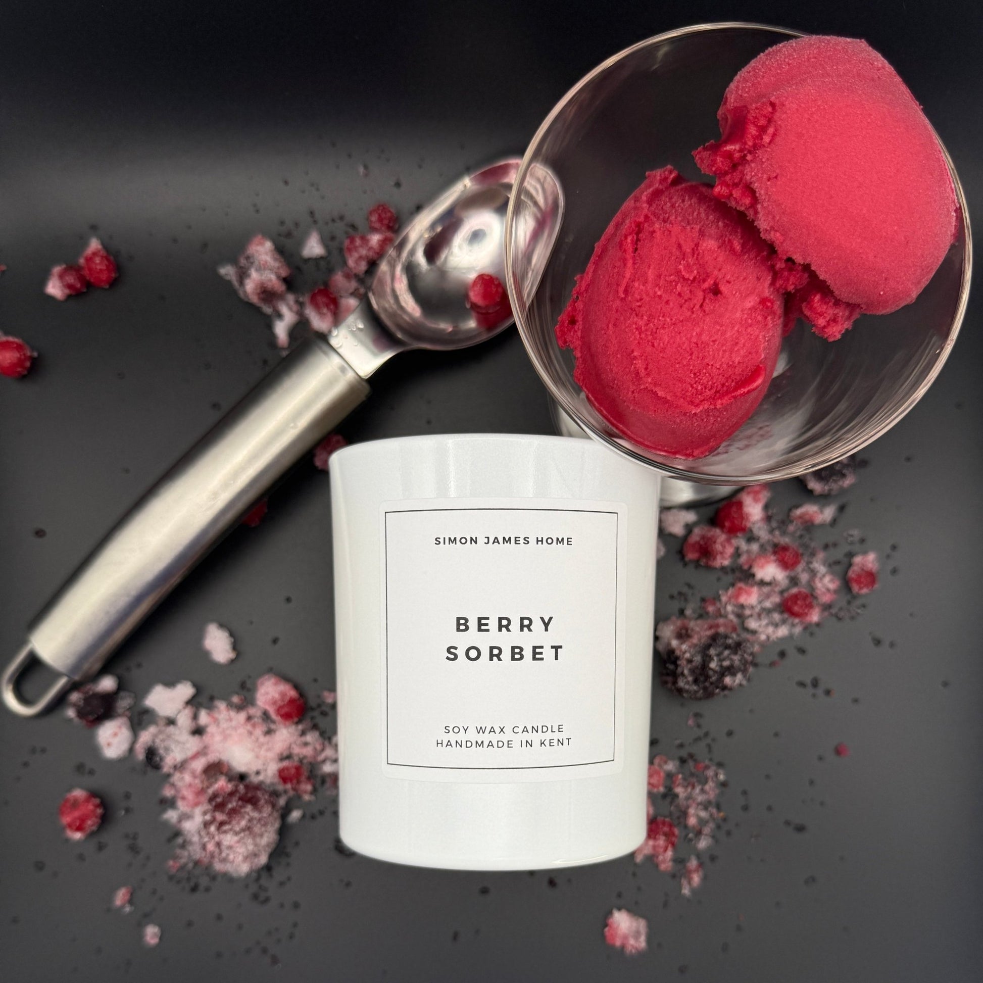 Berry Sorbet Handmade Soy Wax Candle - Coal Harbour