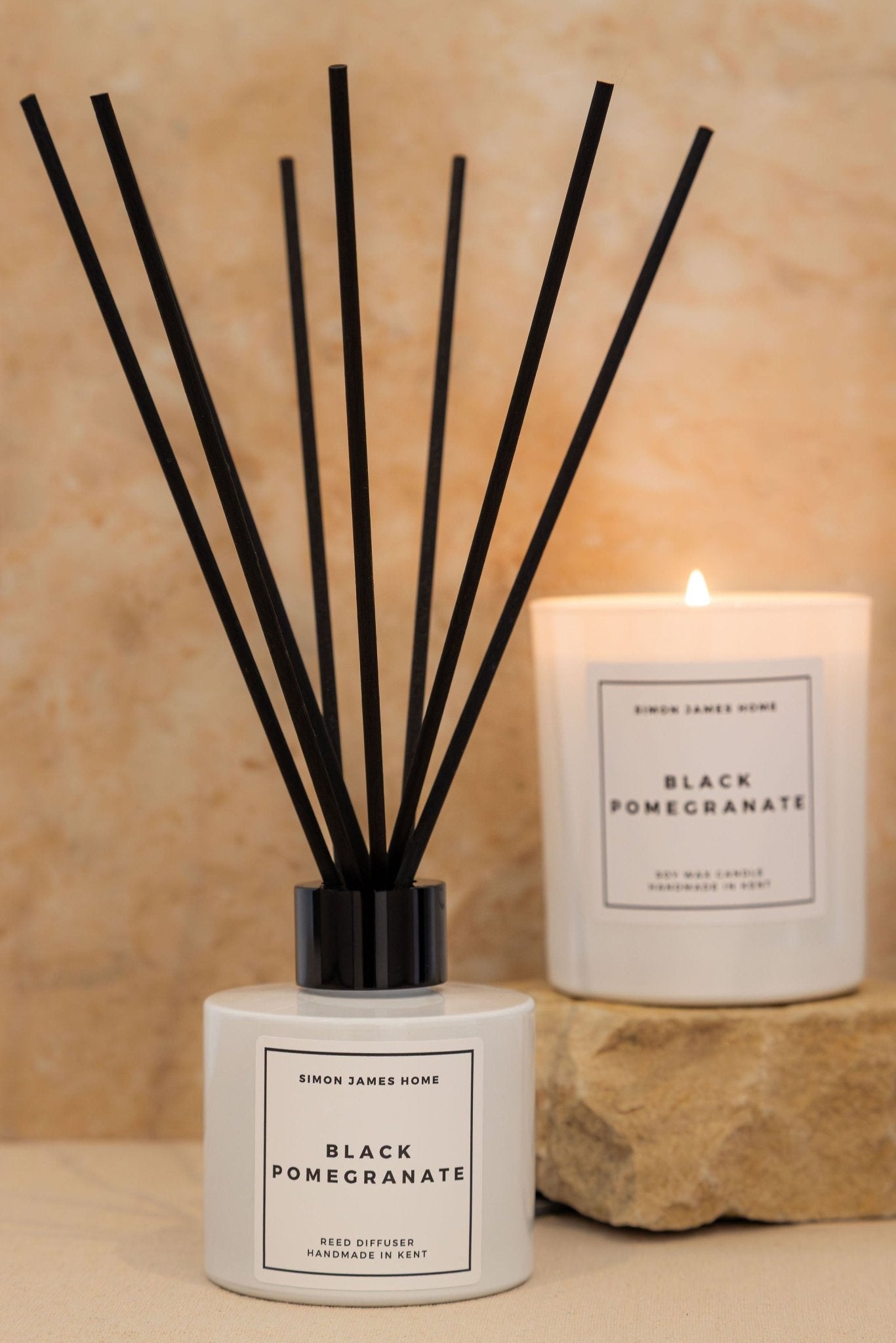 Black Pomegranate Reed Diffuser - Coal Harbour
