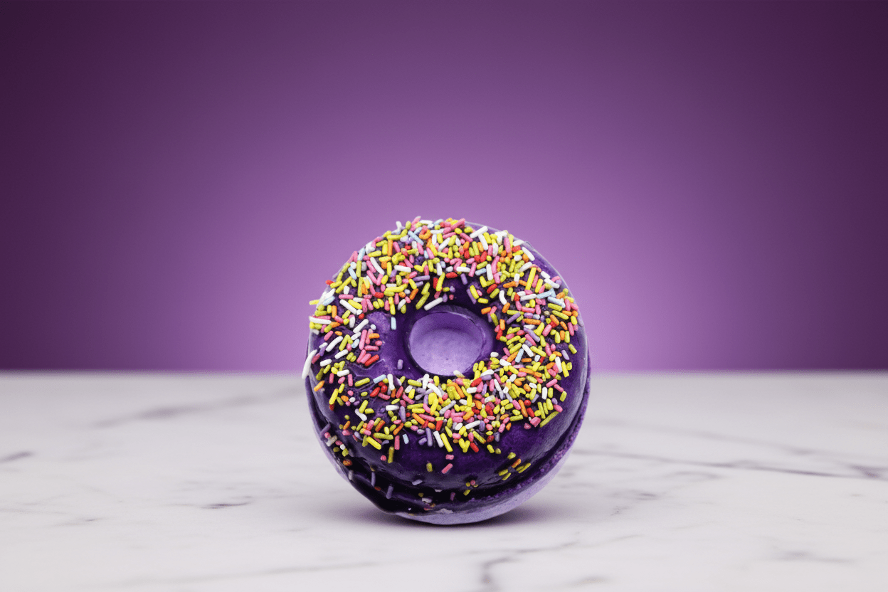 Blackberry and Almond Bath Doughnut - Coal Harbour