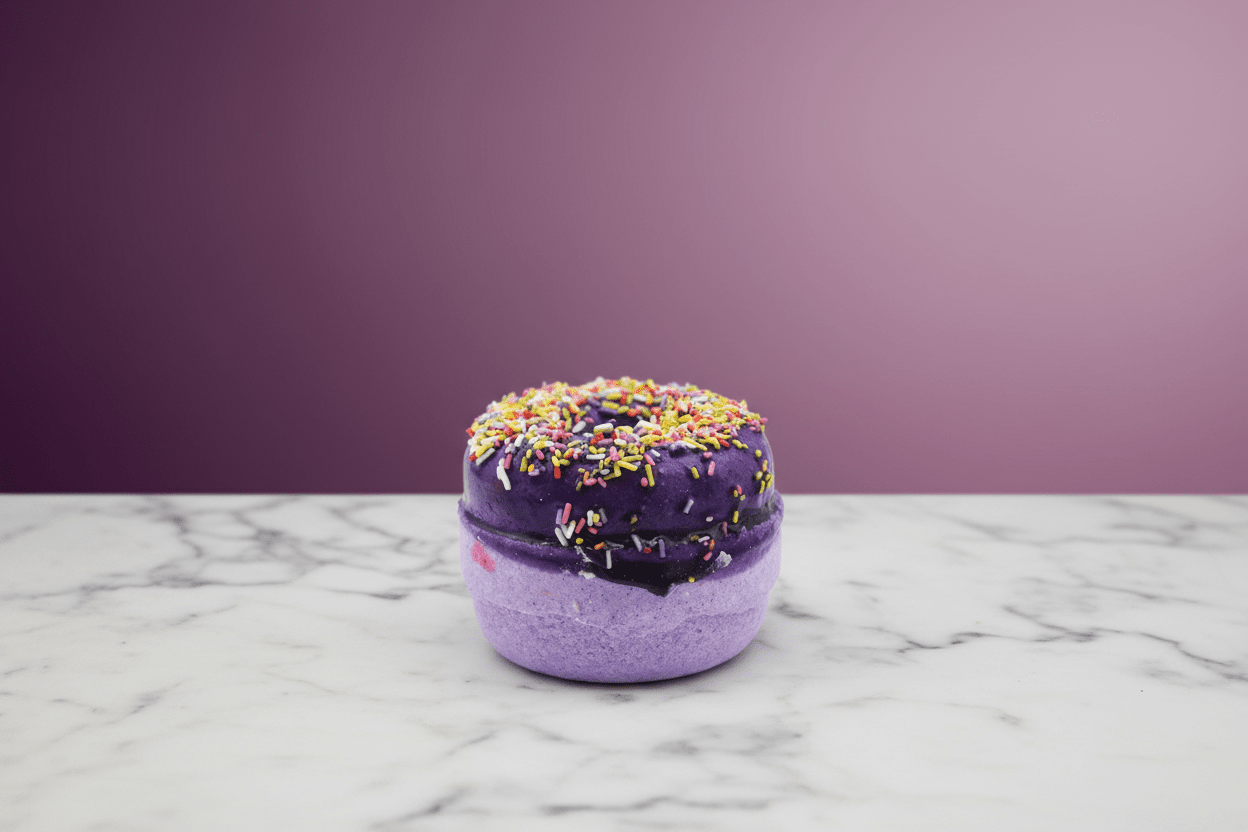 Blackberry and Almond Bath Doughnut - Coal Harbour