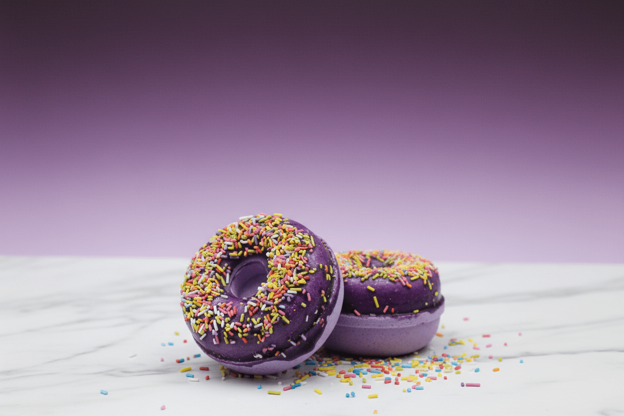 Blackberry and Almond Bath Doughnut - Coal Harbour