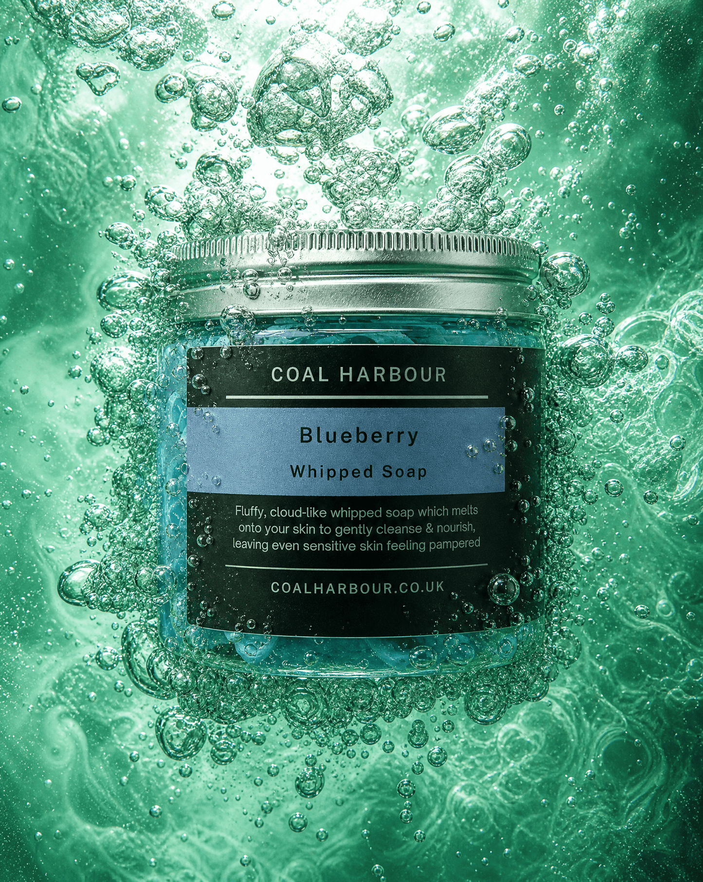 Blueberry Whipped Soap 120g - Coal Harbour