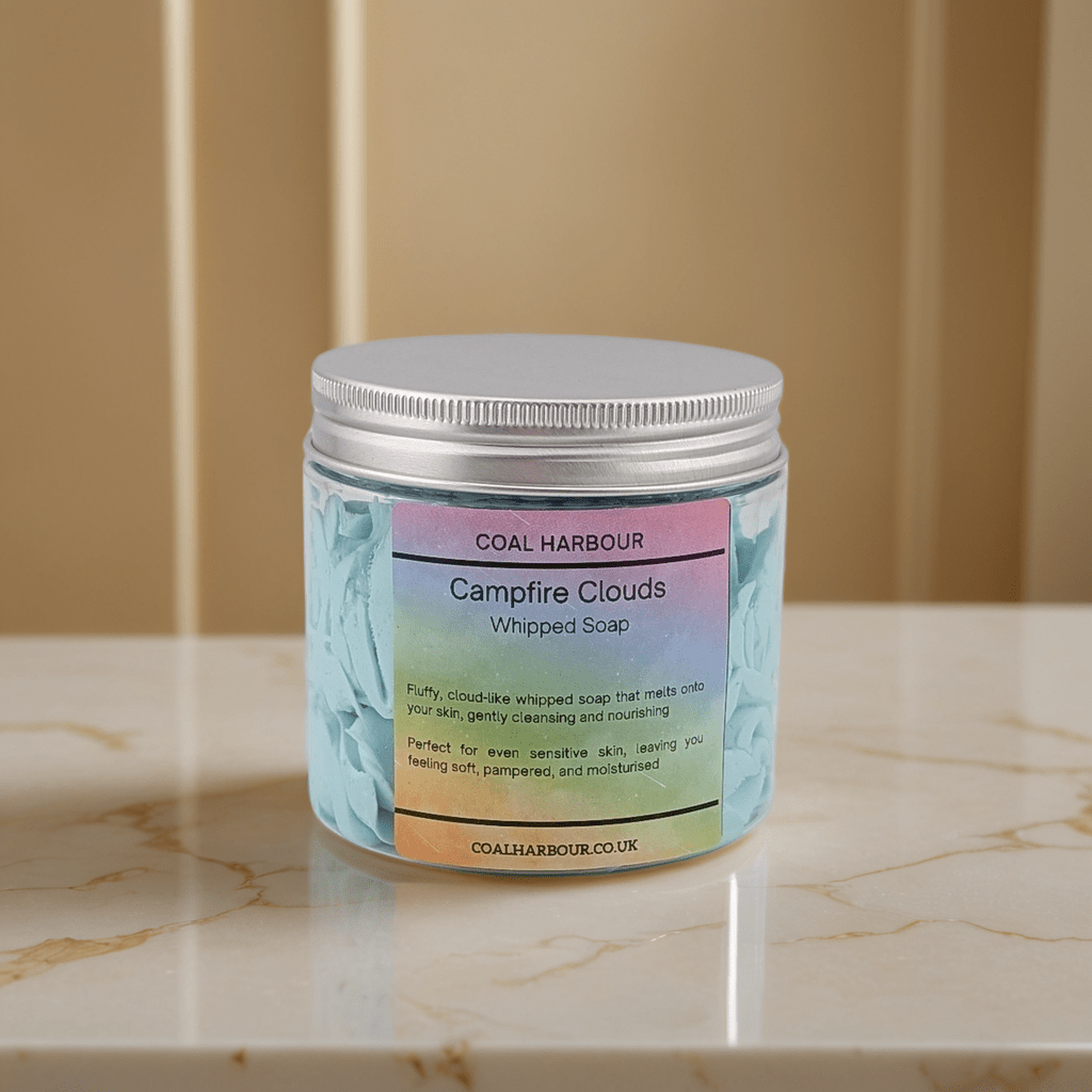 Campfire Clouds Whipped Soap - Coal Harbour