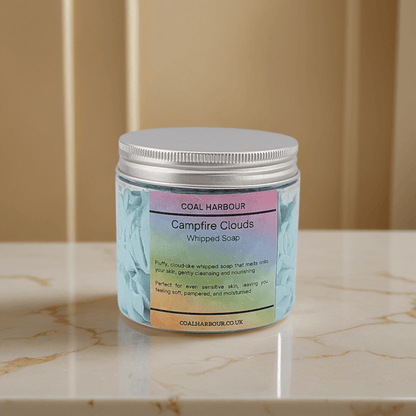 Campfire Clouds Whipped Soap - Coal Harbour