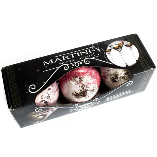 Trio of Martini Bath Bombs