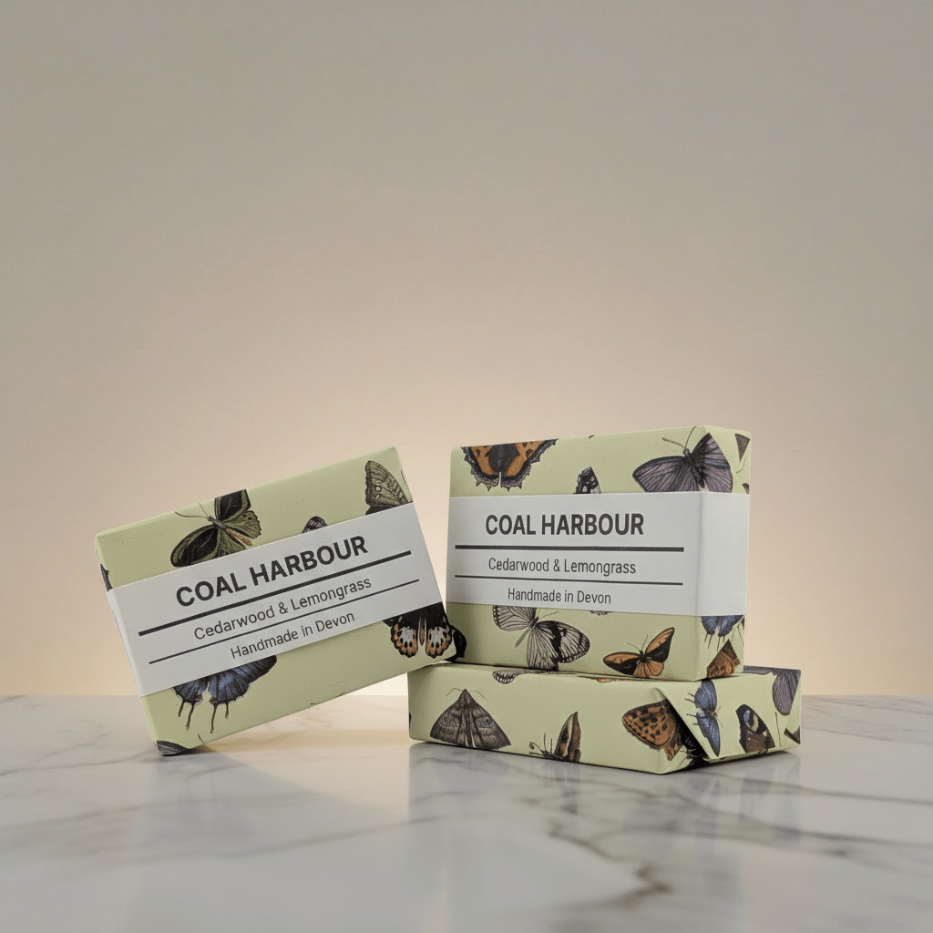 Cedarwood & Lemongrass 100g Soap Bar - Coal Harbour