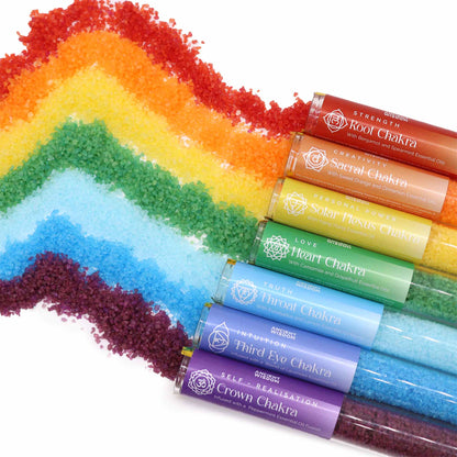 Chakra Bath Salts in Vials Gift Pack - Coal Harbour