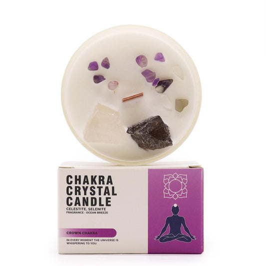 Chakra Crystal Candles - Crown Chakra - Coal Harbour