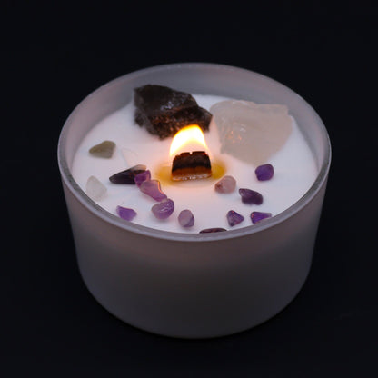 Chakra Crystal Candles - Crown Chakra - Coal Harbour