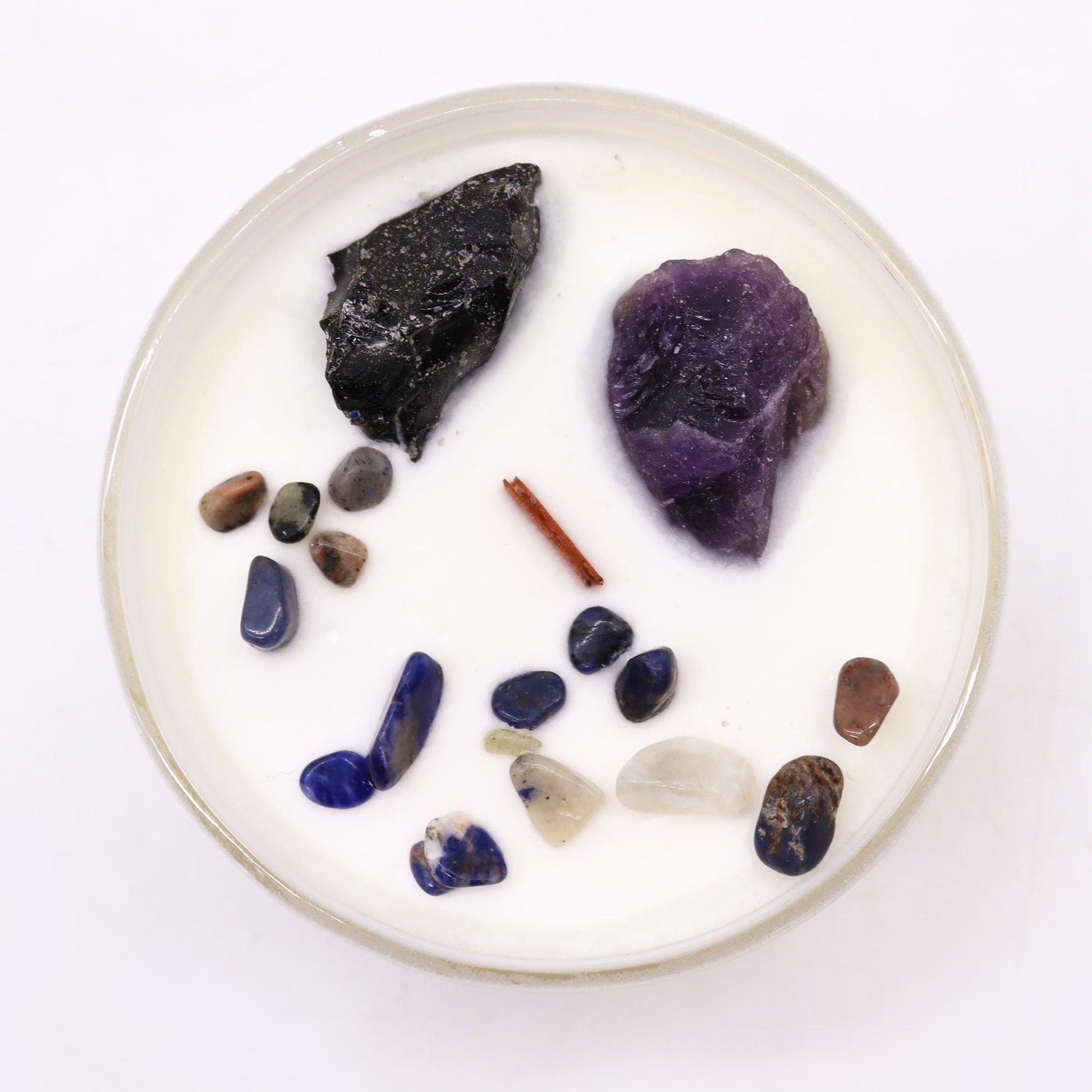 Chakra Crystal Candles - Solar Plexus Chakra - Coal Harbour