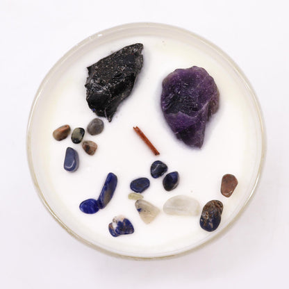 Chakra Crystal Candles - Solar Plexus Chakra - Coal Harbour