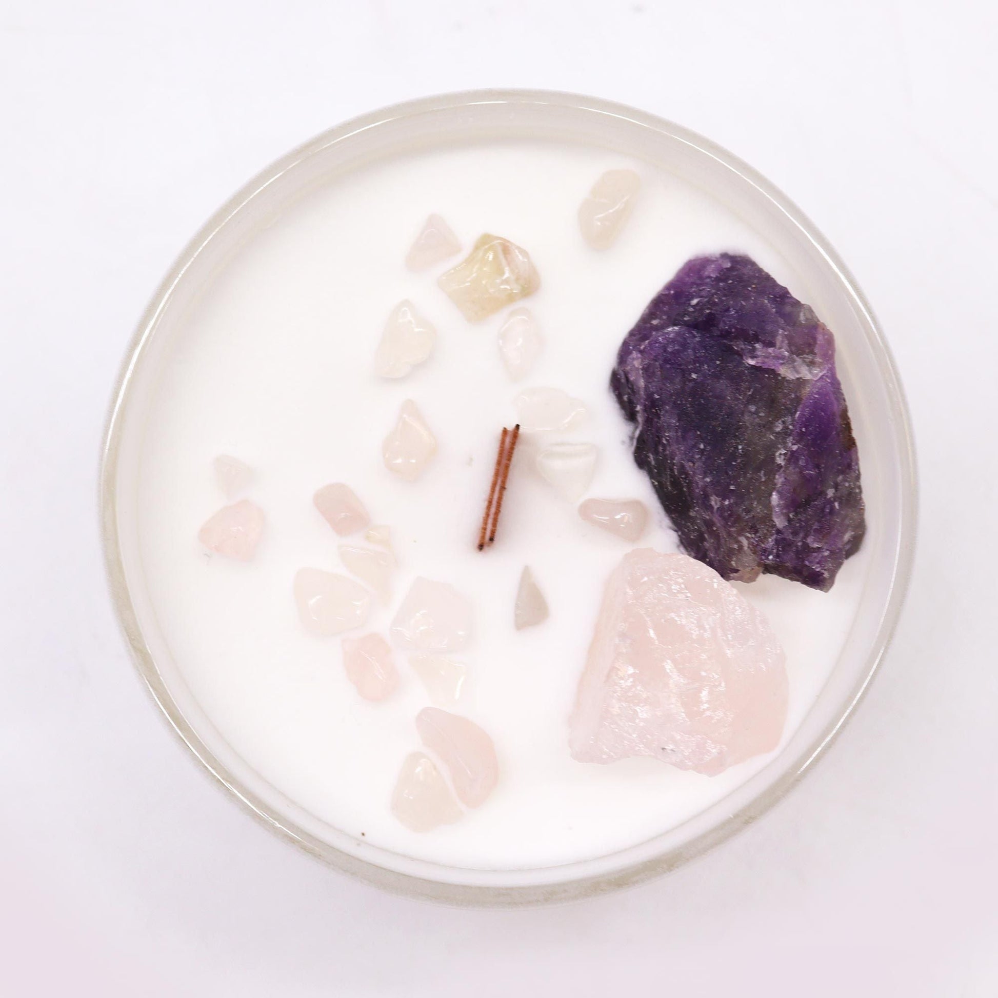 Chakra Crystal Candles - Third Eye Chakra - Coal Harbour