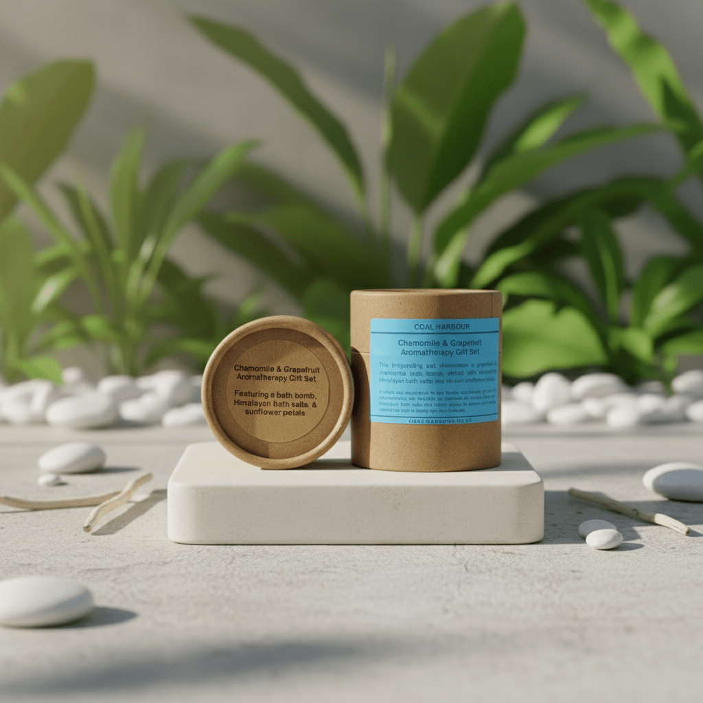 Chamomile & Grapefruit Bath Bomb Gift Set - Coal Harbour