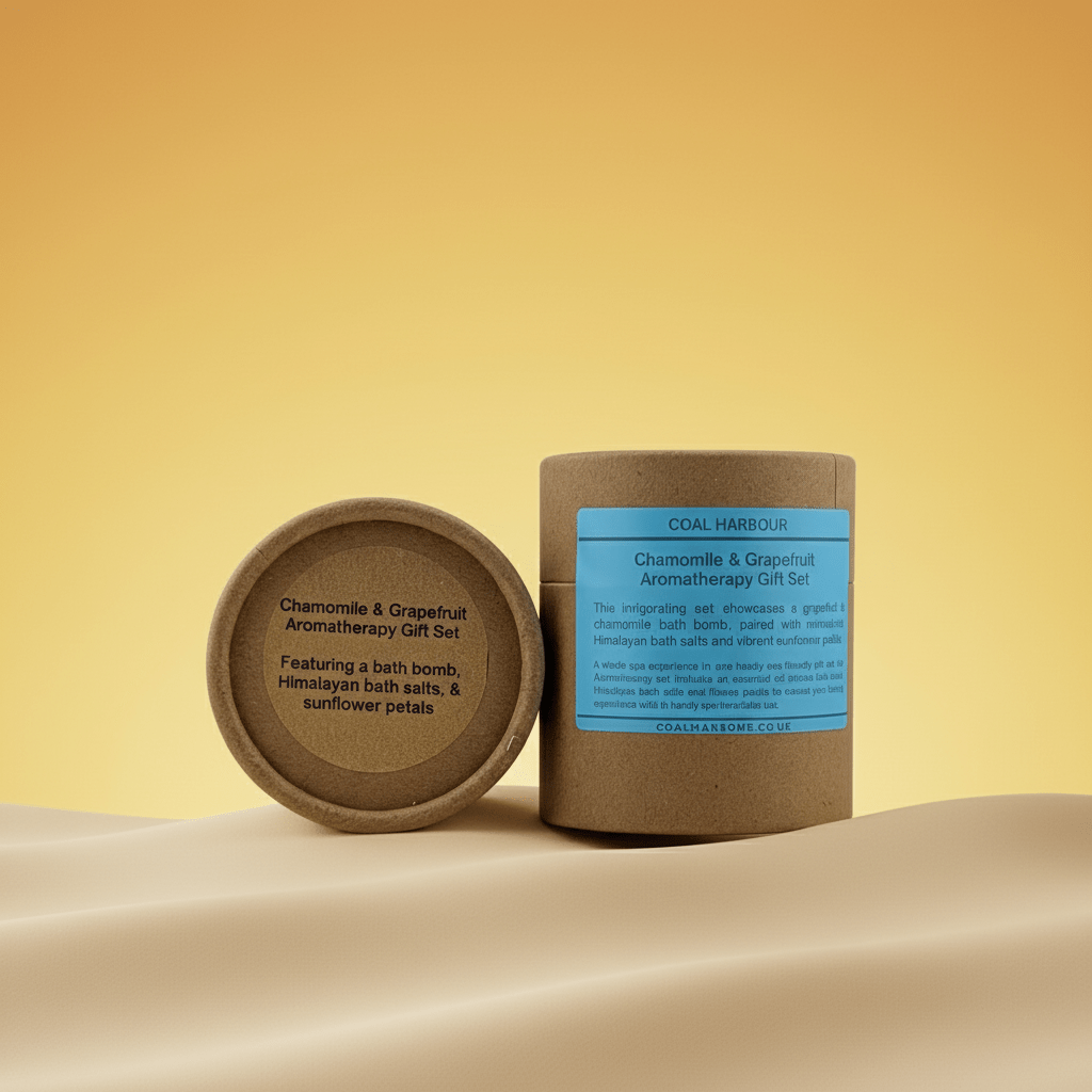 Chamomile & Grapefruit Bath Bomb Gift Set - Coal Harbour