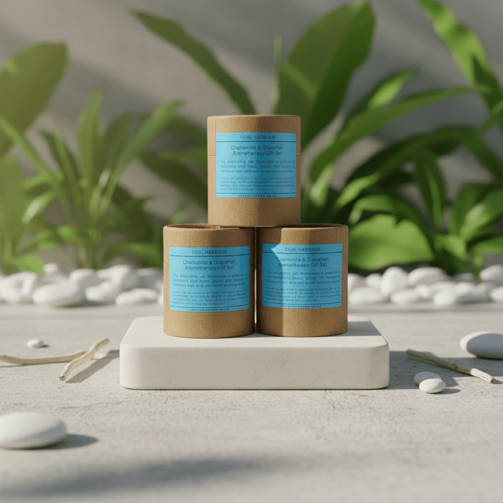 Chamomile & Grapefruit Bath Bomb Gift Set - Coal Harbour