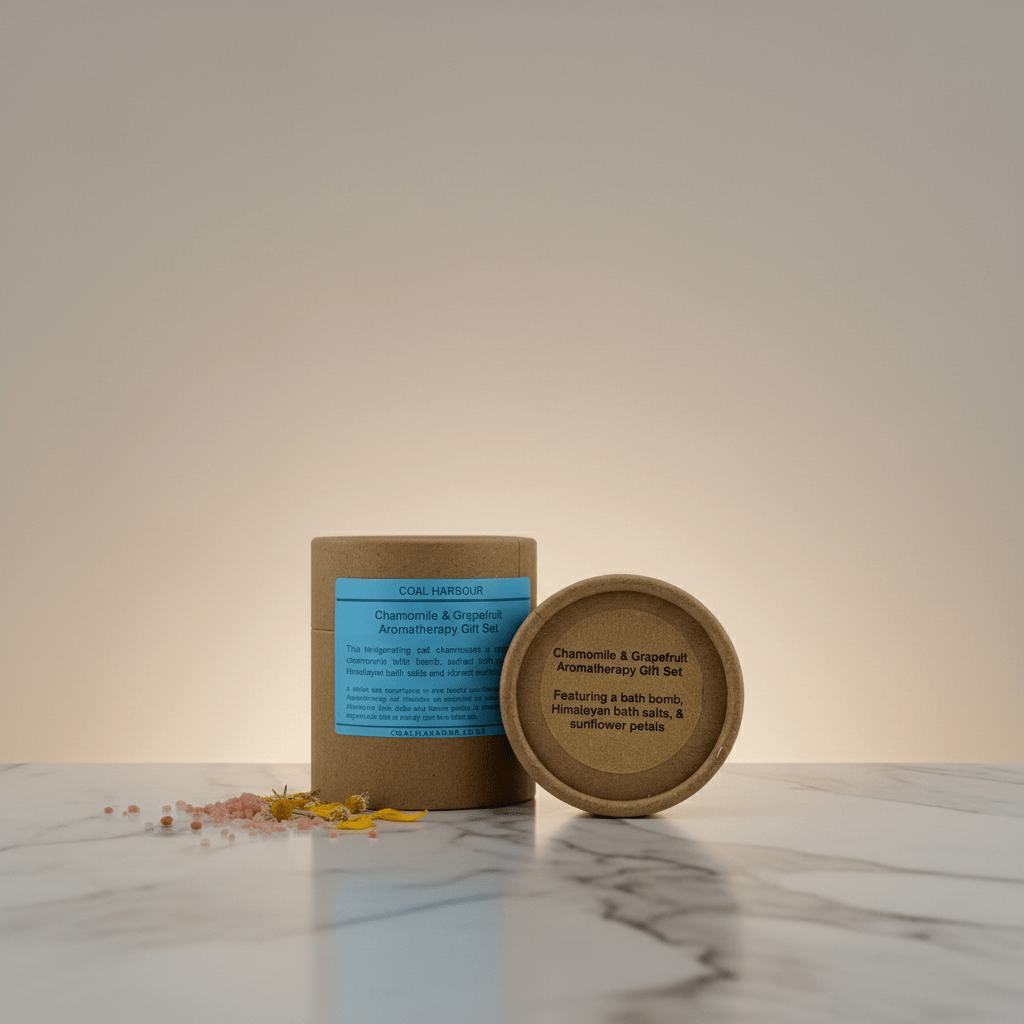 Chamomile & Grapefruit Bath Bomb Gift Set - Coal Harbour