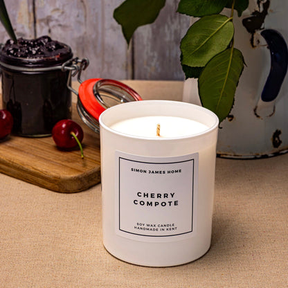 Cherry Compote Handmade Soy Wax Candle - Coal Harbour
