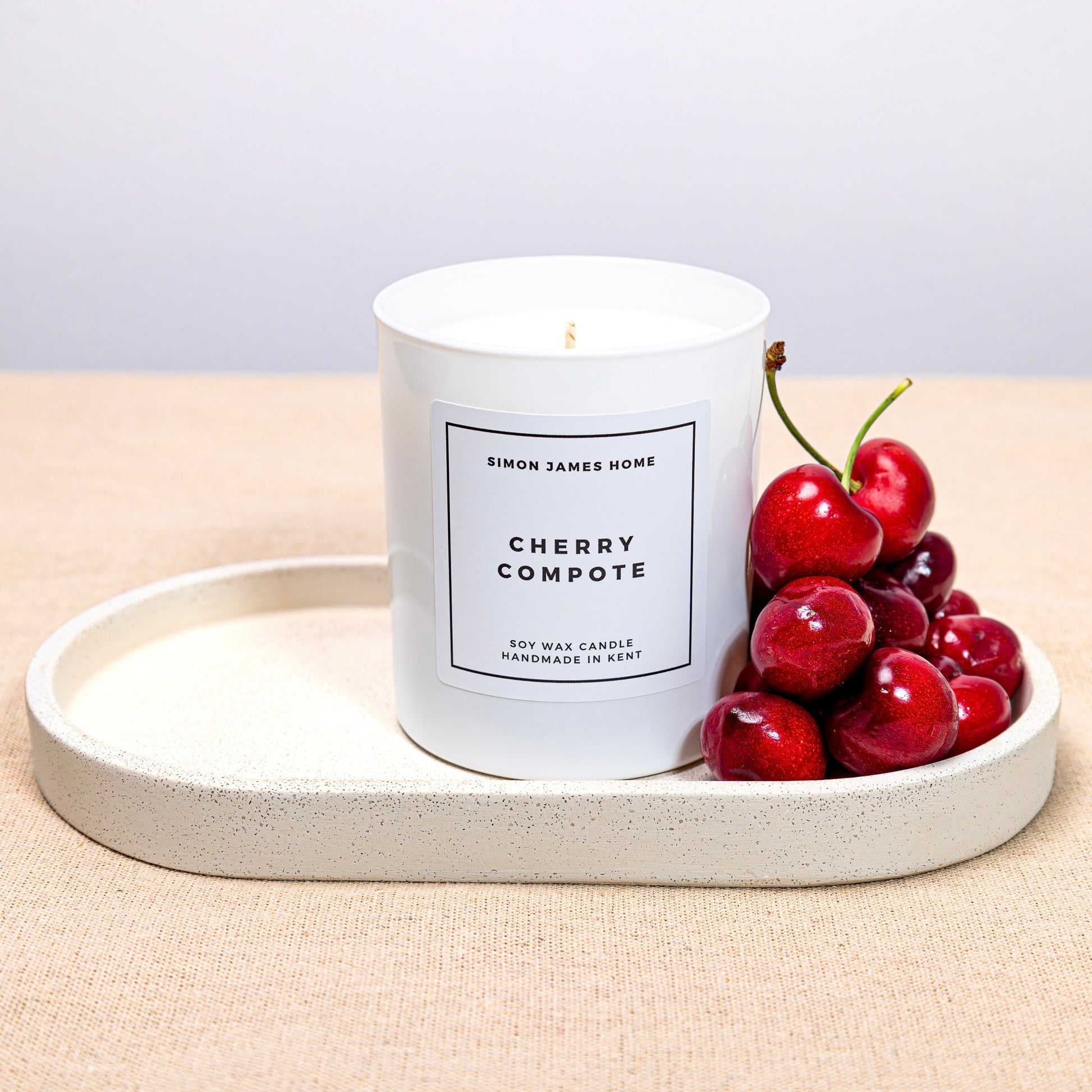 Cherry Compote Handmade Soy Wax Candle - Coal Harbour