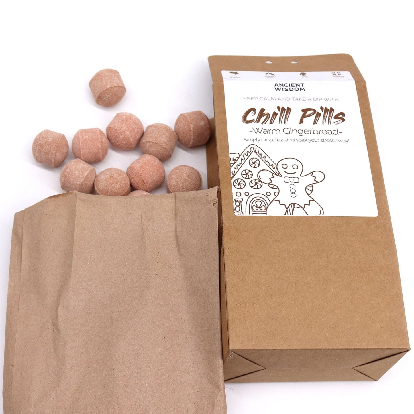 Chill Pills Gift Pack 350g - Warm Gingerbread - Coal Harbour