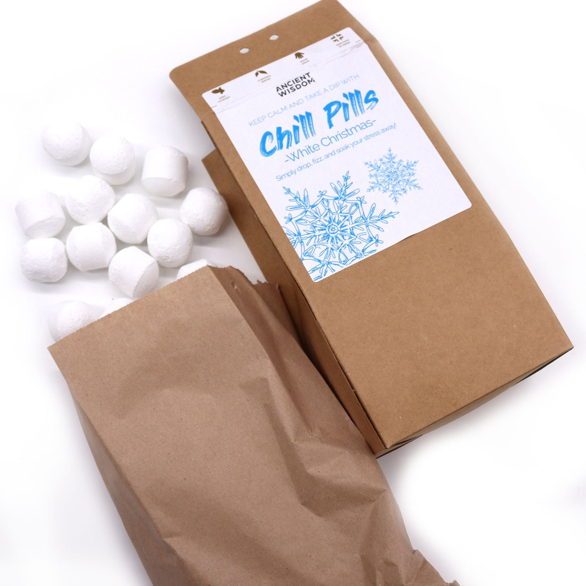 Chill Pills Gift Pack 350g - White Christmas - Coal Harbour